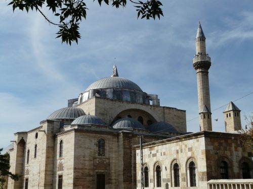 Selimiye Mečetė, Mečetė, Minaretas, Pastatas, Architektūra, Konya, Turkija