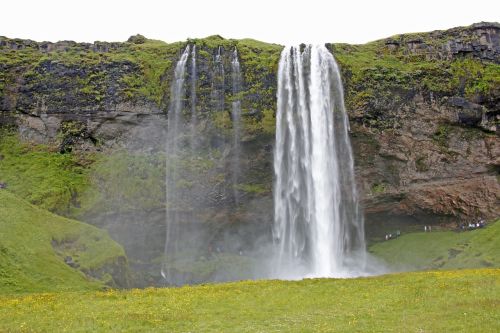 Seljalandsfoss, Krioklys, Iceland