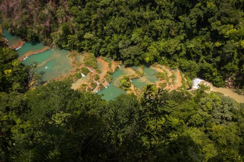 Semuc Champei, Gvatemala, Coban, Kraštovaizdis, Gamta, Upė, Natūralus, Altaverapazas