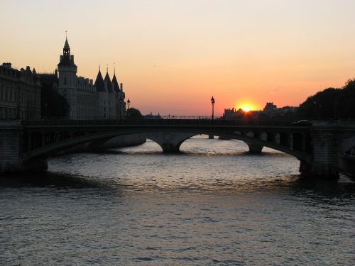 Sena,  France,  Paris,  Bridge