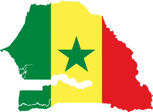 Senegalas, Vėliava, Žemėlapis, Geografija, Kontūrai, Afrika, Šalis, Tauta, Sienos, Svg, Figūra, Nemokama Vektorinė Grafika
