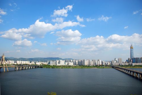 Seulas, Han Upė, Dangus, Olimpinis Tiltas