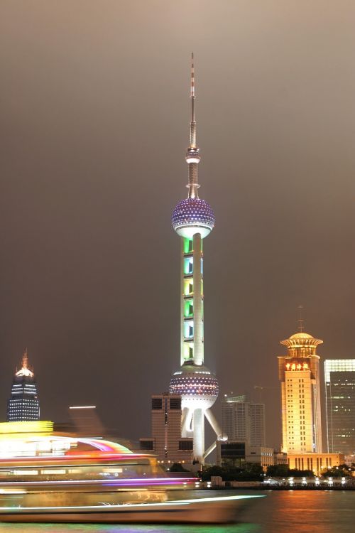 Šanchajus, Kinija, Federalinė Valdžia, Panorama, Tv Bokštas