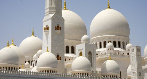 Sheikh Zayed, Didžioji Mečetė, Balta Mečetė, Abu Dabis, Religija
