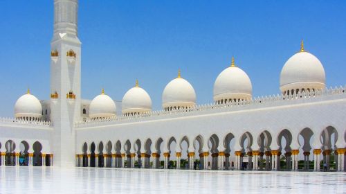Sheikh Zayed Mečetė, Mečetė, Didelis Mečetė, Abu Dabis, U E E, Uae, Islamas, Pastatas, Architektūra, Lankytinos Vietos, Arabiškas, Arabija, Tikėjimas