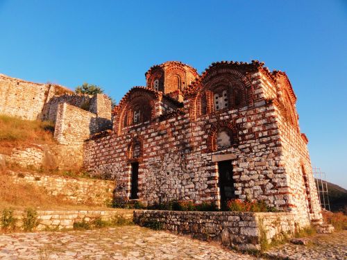 Šen Triada, Bažnyčia, Berat, Balkanai, Albanian