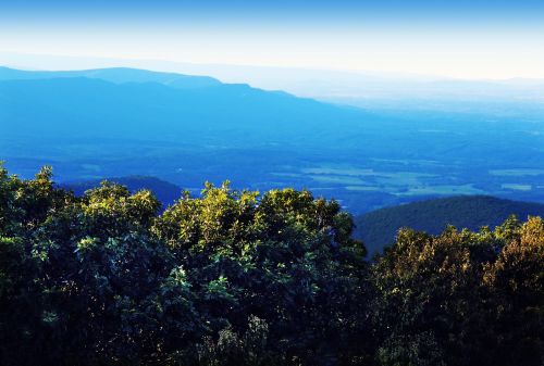 Shenandoah Slėnis, Kalnas, Piko, Virginia, Dangus