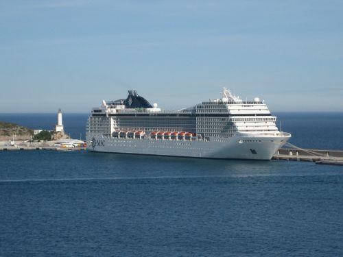 Laivas, Ms Orkestras, Ibiza, Ispanija, Viduržemio Jūros Regiono, Balearų Salos, Kruizas