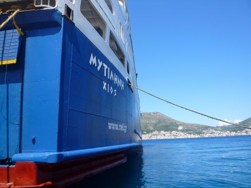 Laivas, Laivyba, Transportas, Uostas, Kelionė, Samos, Graikija