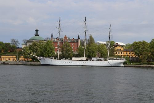 Laivas, Stockholm, Jūra, Laivai, Nuotrauka, Švedija