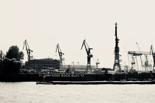 Laivas,  Transporto Sistema,  Industrija,  Jūra,  Hamburg,  Uostas