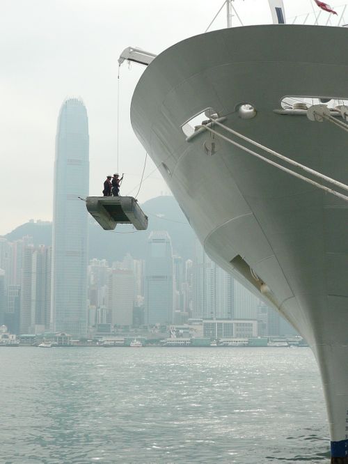 Laivas, Honkongas, Dangoraižis, Sustabdytas