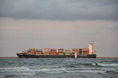 Laivas, Krovininis Laivas, Nešiojamas, Jūra, Transportas, Baltijos Jūra, Lenkija