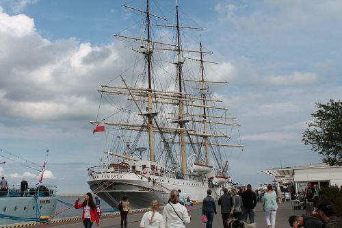 Laivas, Gdynia, Krantas, Jūra