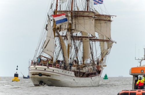 Laivas, Buriavimo Jūra Laivas, Harlingen, Wadden Jūra, Buriavimas, Konkursas, 2014 M. Ilgosios Laivo Lenktynės, Olandų Mokymo Laivas, Europa
