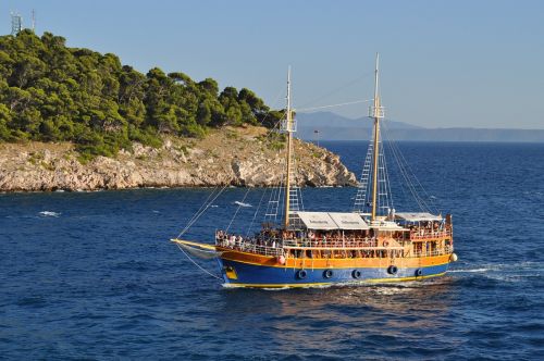Laivas,  Turistinis Vadovas,  Kroatija,  Jūra