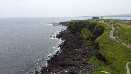 Shiroyama Hiji Smailė, Jeju Sala, Takas