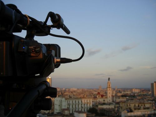 Šaudymas, Kinas, Vaizdo Kamera, Kuba, Havana, Dokumentinis