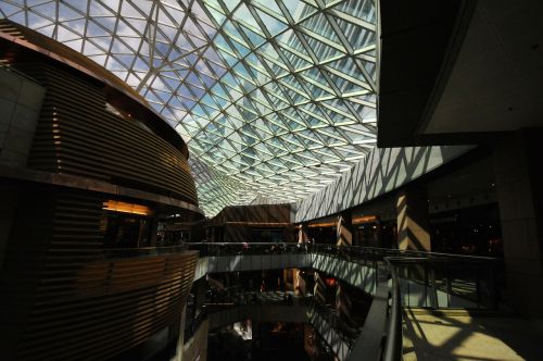 Prekybos Centras, Varšuva, Baldakimas, Šiuolaikiška, Lenkija, Architektūra