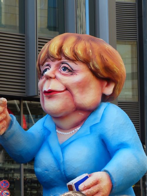 Angela Merkel, Politikė, Karikatūra, Parodyk Man, Politika, Vokietija