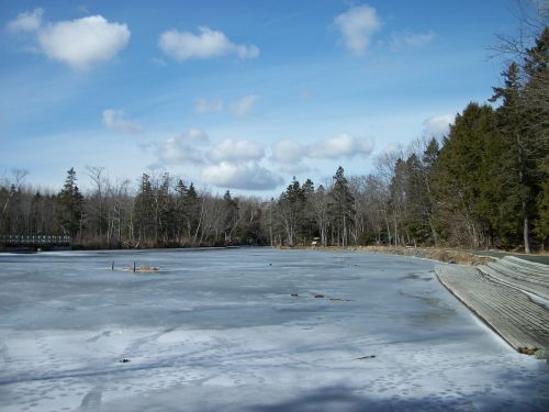 Shubie Parkas,  Žiema,  Naujoji Škotija,  Kanada