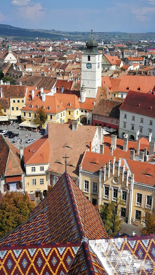 Sibiu,  Transilvanijos,  Rumunija,  Saksų Vokiečiai
