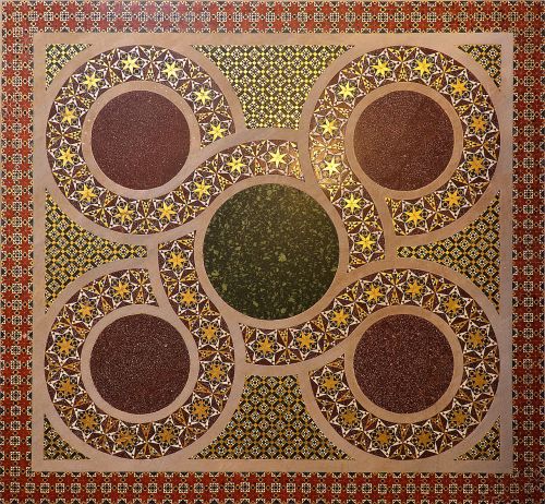 Sicilija, Koplyčia, Palatinas, Geometrinė Mozaika