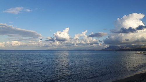 Sicilija,  Vandenys,  Pobūdį,  Dangus,  Panoraminis