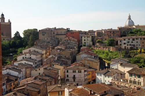 Siena, Italy, Ispanų, Architektūra, Toskana