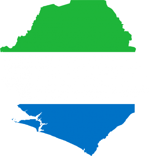 Siera Leonė, Vėliava, Žemėlapis, Geografija, Kontūrai, Afrika, Šalis, Tauta, Sienos, Svg, Figūra, Nemokama Vektorinė Grafika