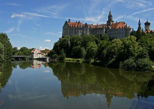 Sigma Wrestle Castle, Danube, Pilis, Namai Hohenzollern, Vanduo, Pastatas, Veidrodis