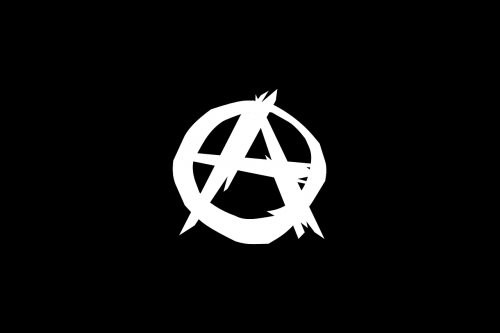 Ženklai, Vėliava, Simboliai, Anarchija, Anarchistas, Organizacijos, Organizacija, Nemokama Vektorinė Grafika