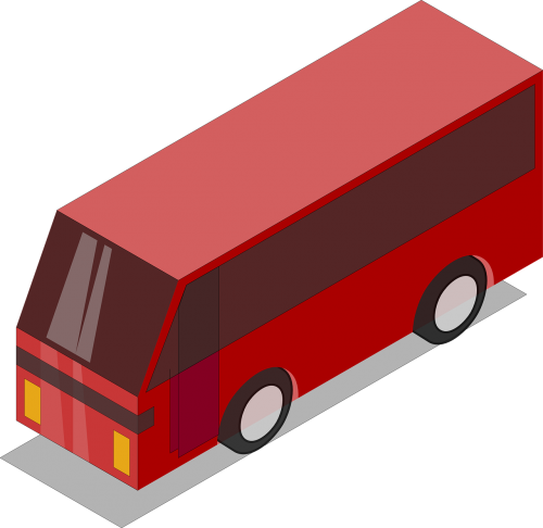 Paprastas, Autobusas, Raudona, Londonas, Nemokama Vektorinė Grafika