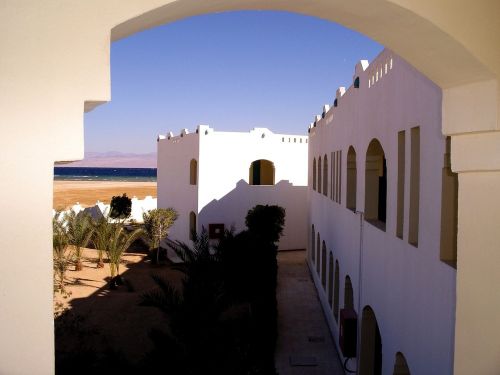 Sinai, Viešbutis, Egiptas, Baltos Sienos, Architektūra, Yra