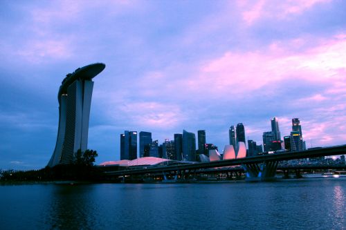 Singapūras,  Miestas,  Vieta,  Pastatai,  Struktūros,  Gamta,  Architektūra,  Kelionė,  Marina & Nbsp,  Įlankoje,  Įlanka,  Biurai,  Tiltas,  Singapūras