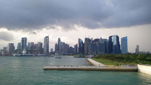 Singapūras, Marina, Įlanka, Asija, Miestas, Miesto Panorama