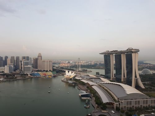 Singapūras, Smėlis, Miestas, Marina, Pastatas, Orientyras, Architektūra