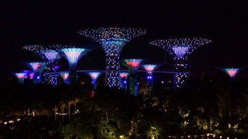 Singapūras, Naktis, Marina