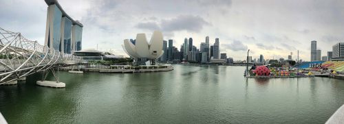 Singapūras,  Įlanka,  Panorama,  Vandenys,  Upė,  Miestas,  Be Honoraro Mokesčio
