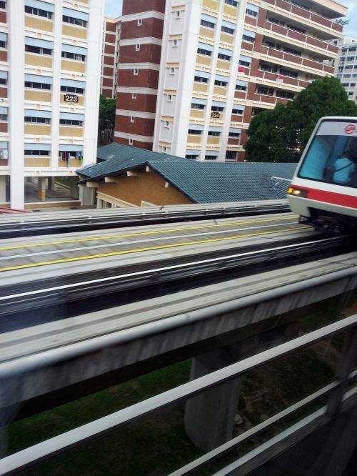 Singapūras,  Lrt,  Trasa,  Singapore Lrt Kelias