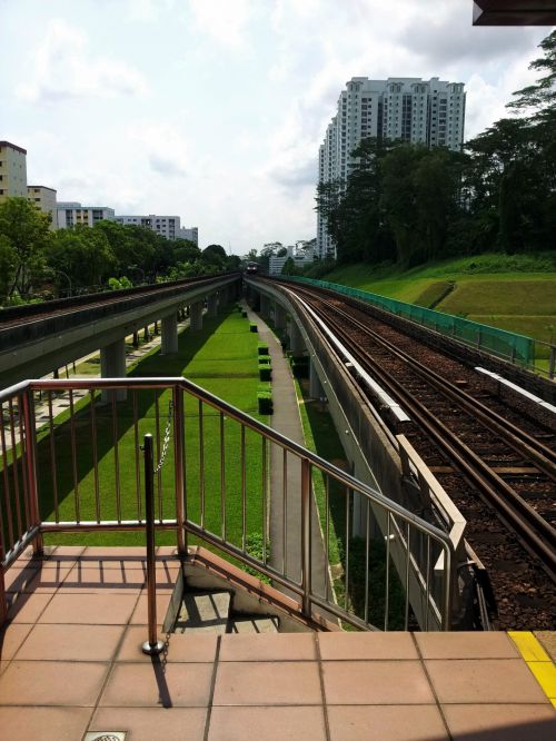 Singapūras,  Ponas T,  Traukinys,  Trasa,  Singapūras Mrt Traukinio Trasa -1
