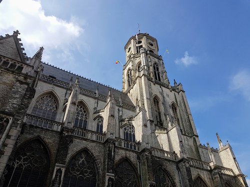Sint Gummarus Bažnyčia,  Lier,  Belgija,  Religija,  Bažnyčia,  Bokštas,  Krikščionybė,  Istorinis Pastatas