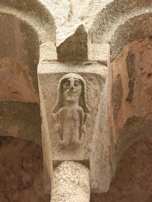 Sirena, Kapitalas, Romanesque, Sant Pere De Rodes