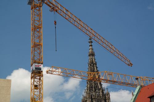 Svetainė, Statybos Kranai, Kranai, Statybos Darbai, Ulmi Katedra, Münsteris, Ulm