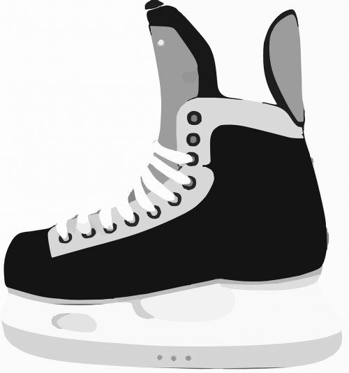 Skates, Ledo Ritulys, Žiemos Sportas, Nemokama Vektorinė Grafika
