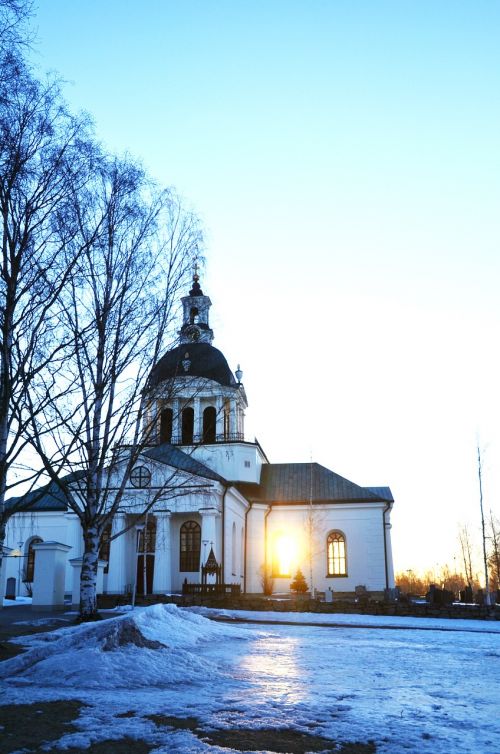 Skellefteå, Išvardyta Krašto Šventyklos Bažnyčia, Langas, Šviesa