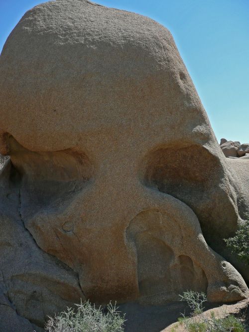 Skull Rock, Joshua Medžio Nacionalinis Parkas, Turistų Atrakcijos, Peizažas, Gamta, Kalifornija, Usa