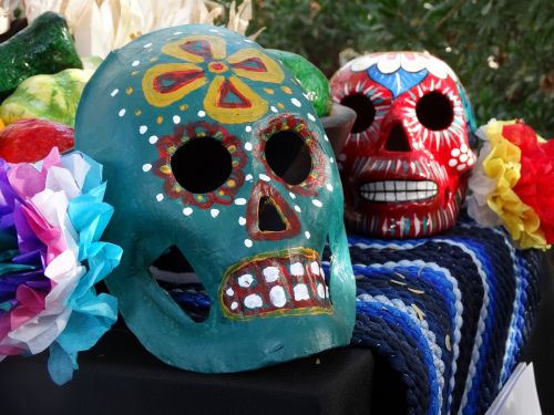 Kaukolės, Meksikietis, Muertos, Šventė, Apdaila, Kultūra, Festivalis, Galva, Mirusiųjų Diena