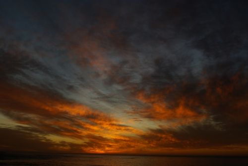 Vandenynas, Saulėlydis, Saulės Šviesa, Dangus, Jūra, Horizontas, Cloudscape