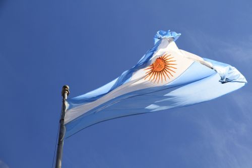 Dangus, Mėlynas, Vėliava, Argentina, Argentinos